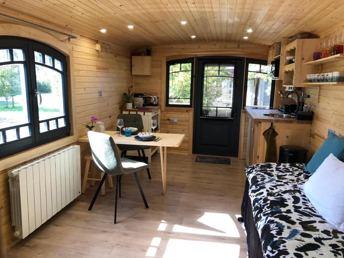 Roulotte Gites O Bien-Etre Massage Spa Sejour Bien-Etre En Hebergement Insolite Roulotte Karantez Ou En Gites Melon Ou Yock A 800 M Des Plages Maison D'Hote Drogou Porspoder Zewnętrze zdjęcie